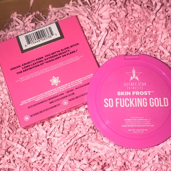 ‼️LAST ONE‼️ 🆕✨”SO FUCKING GOLD” Skin Frost - Picture 5 of 8